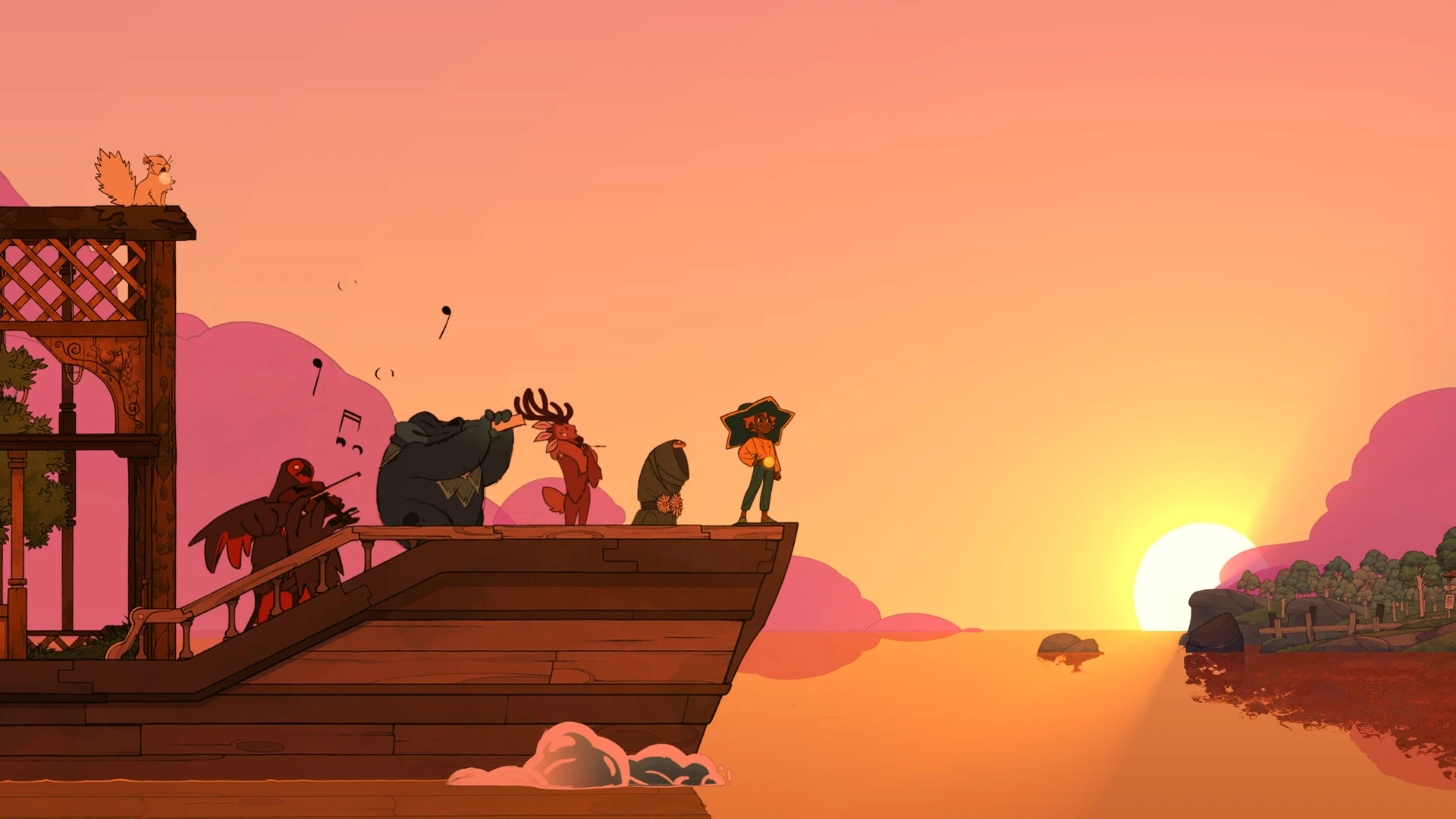 Esto contiene una imagen de juego de: Captura de pantalla de Spiritfarer