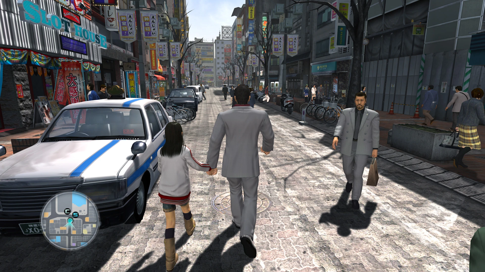 Ceci contient une image de gameplay du jeu : Capture d'écran de Yakuza 3 Remastered