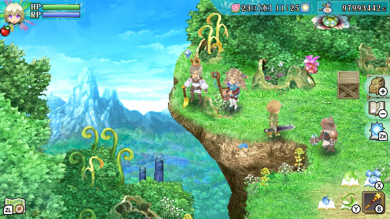 次のゲームプレイ画像を含みます: 画像のスクリーンショット Rune Factory 4 Special