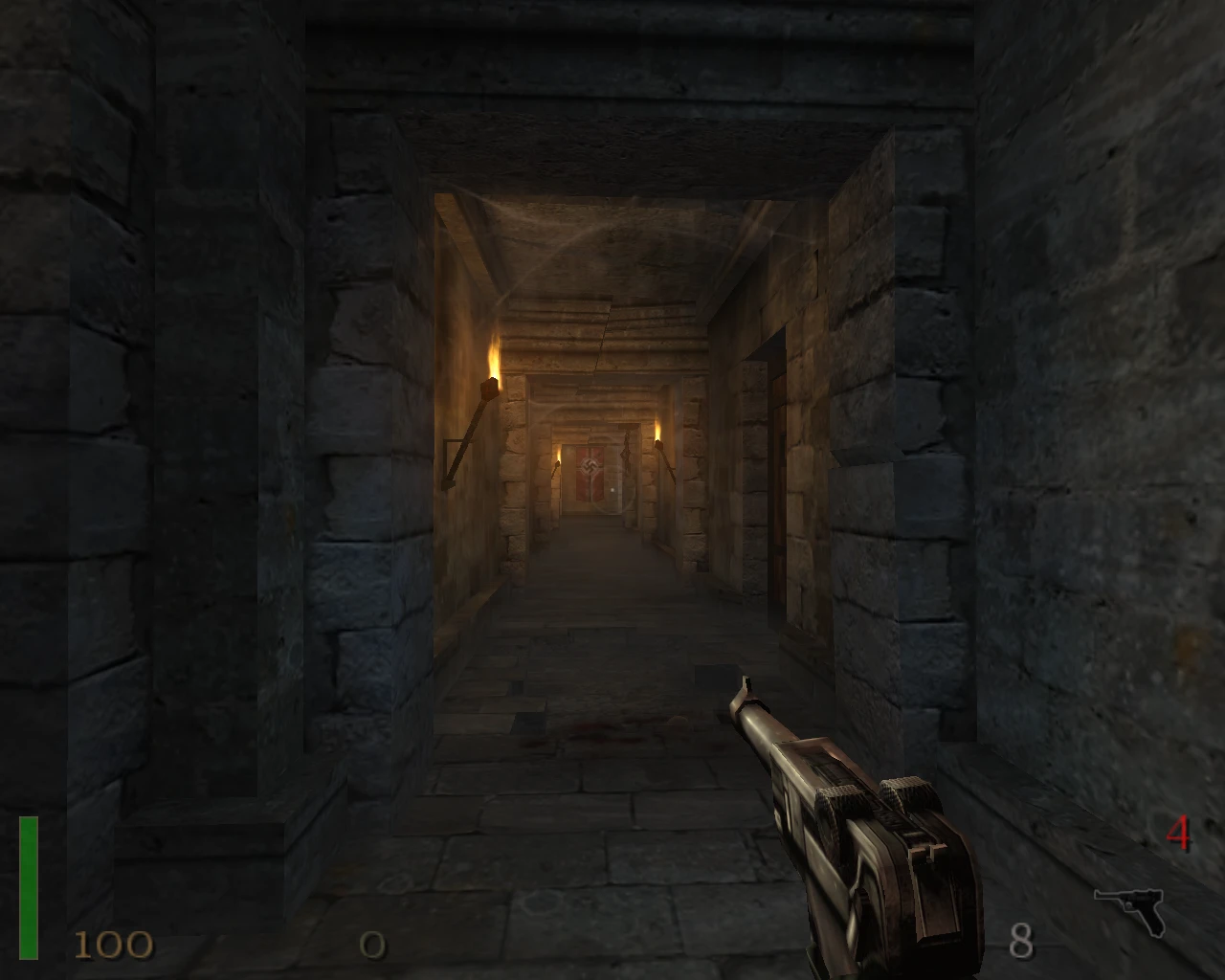 Hier ist ein Gameplay-Bild des Spiels:Screenshot von Return to Castle Wolfenstein