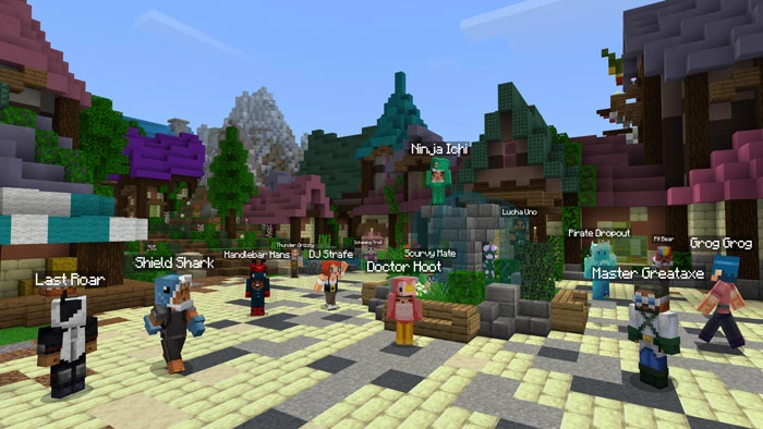 Esto contiene una imagen de juego de: Captura de pantalla de Minecraft: Java Edition