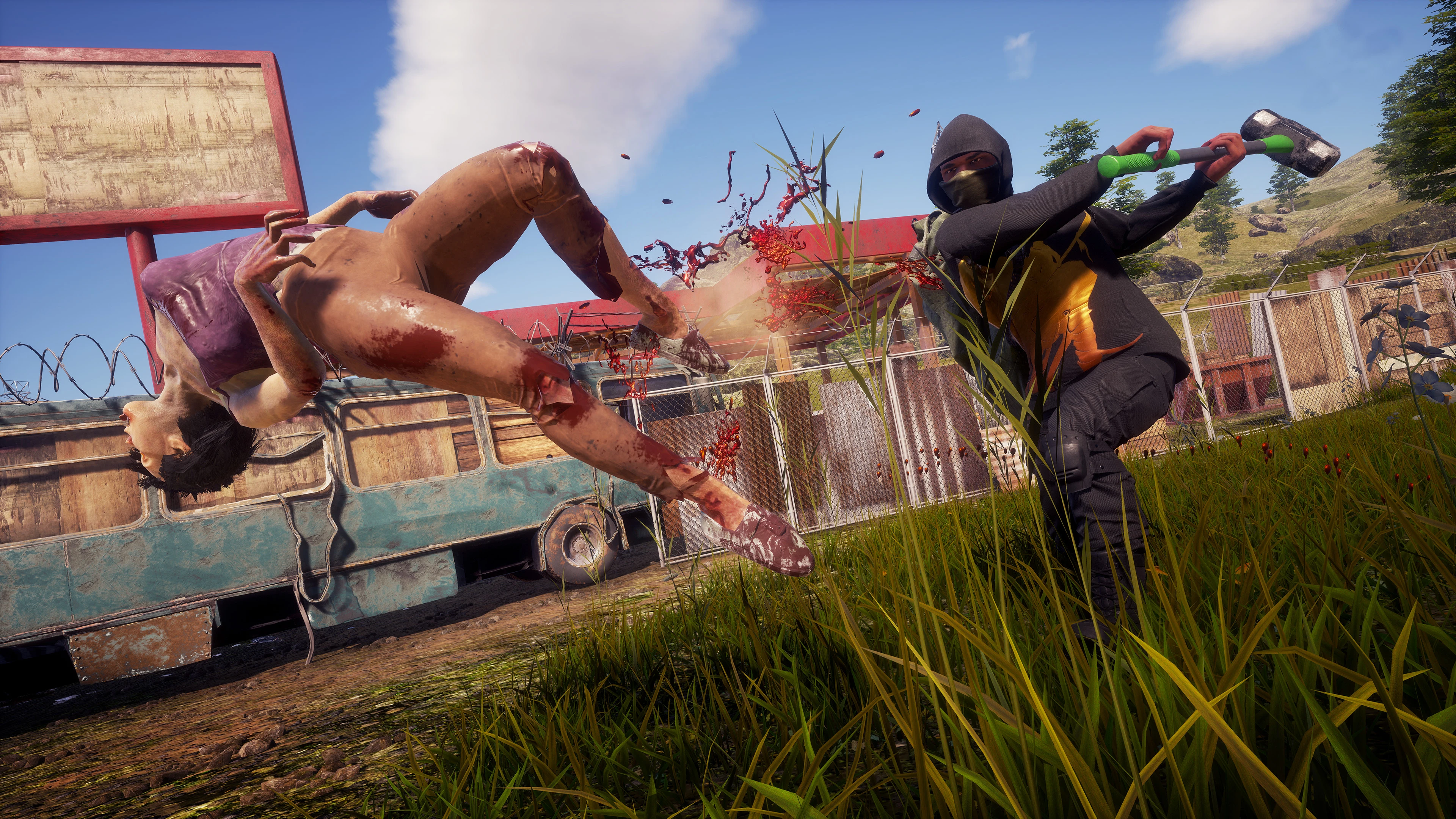 This contains a gameplay image of the game: Screenshot of State of Decay 2: Juggernaut Edition