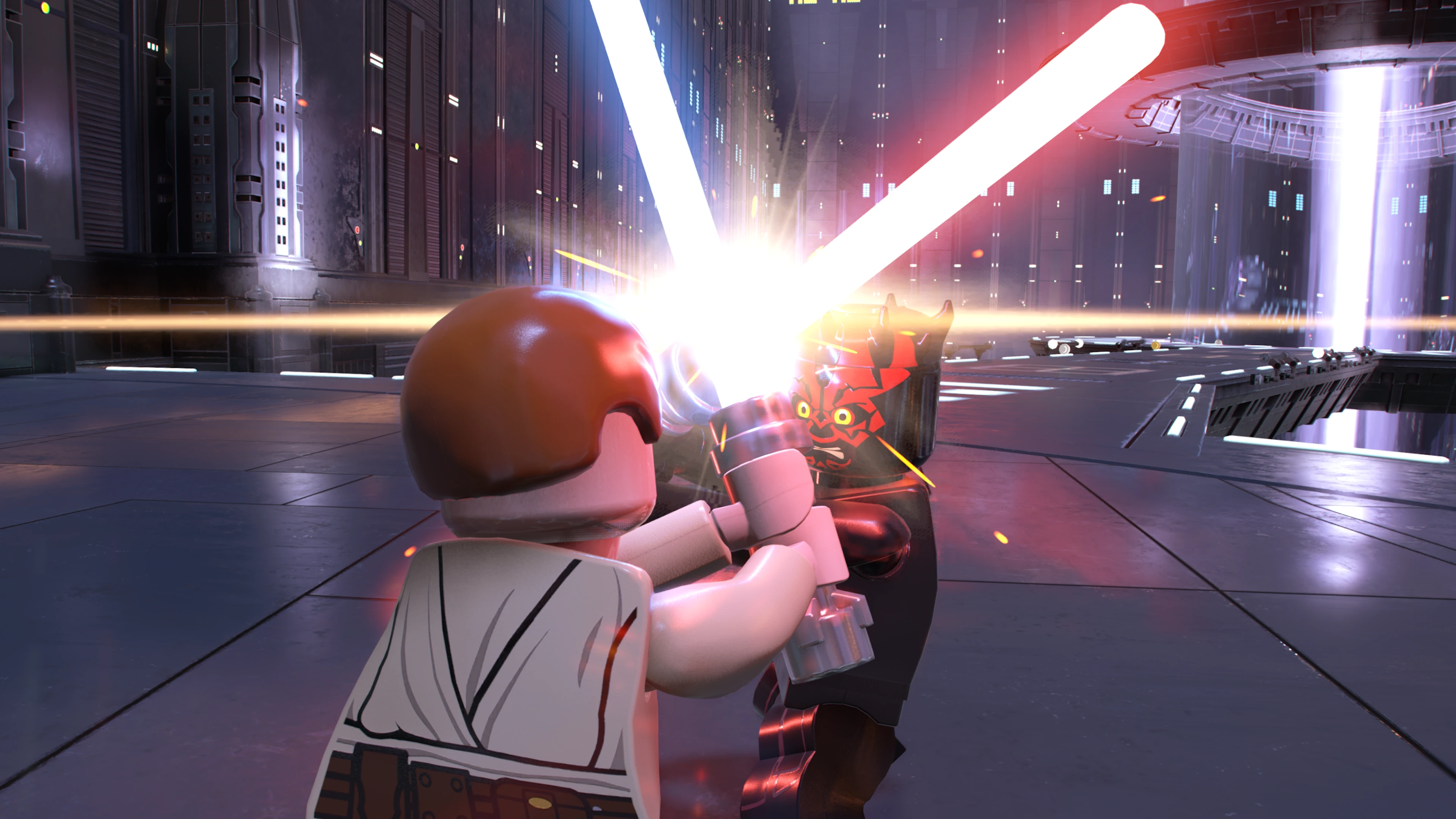 Ceci contient une image de gameplay du jeu : Capture d'écran de LEGO Star Wars: The Skywalker Saga