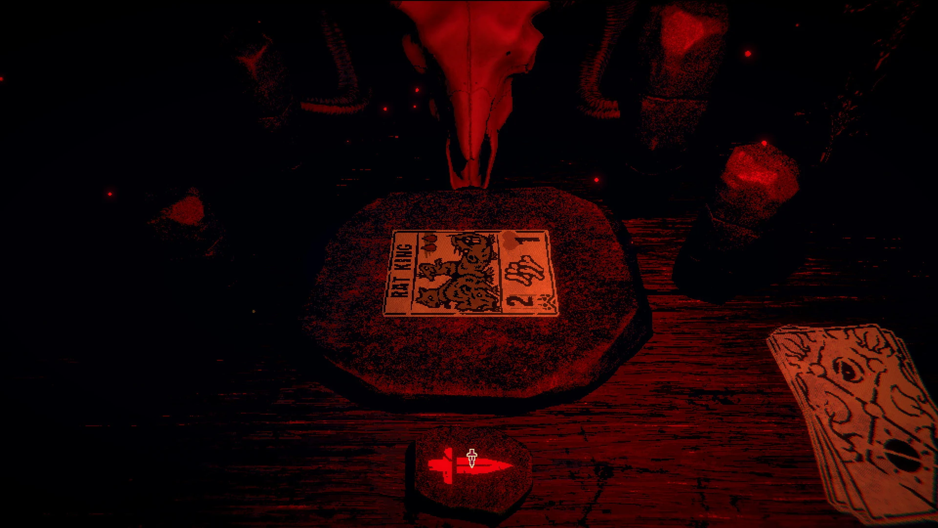 Esto contiene una imagen de juego de: Captura de pantalla de Inscryption