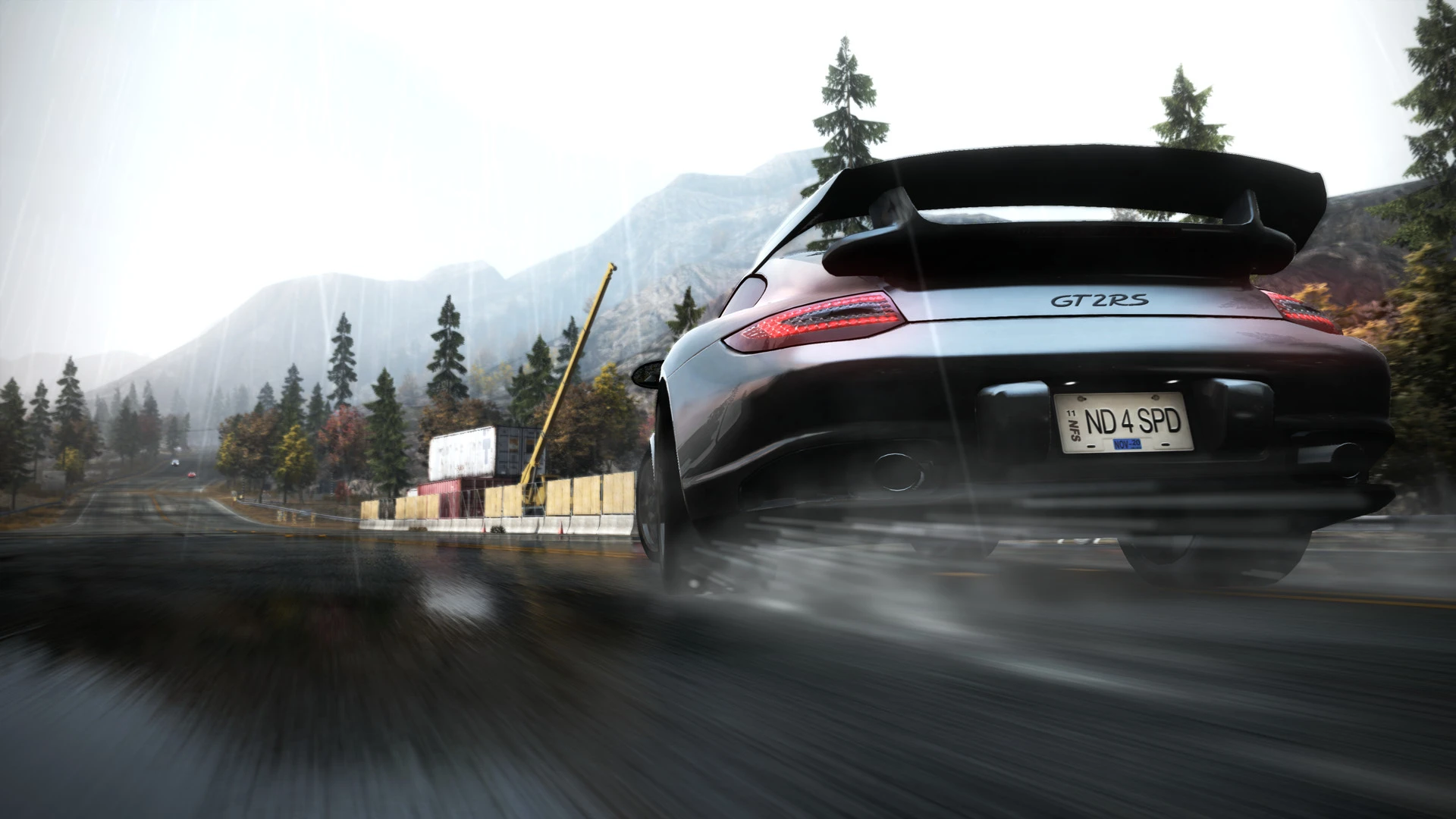 This contains a gameplay image of the game: Screenshot of Need for Speed: Hot Pursuit - Remastered