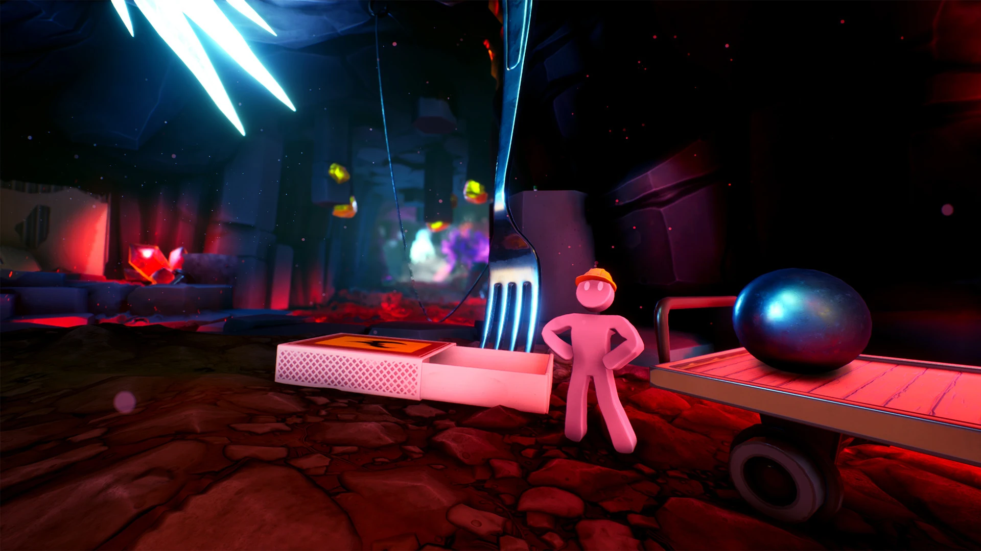 Ceci contient une image de gameplay du jeu : Capture d'écran de Supraland: Six Inches Under