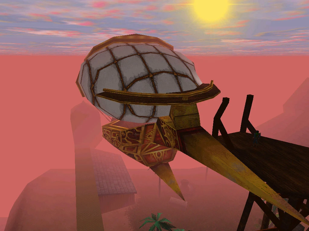This contains a gameplay image of the game: Screenshot of The Elder Scrolls Adventures: Redguard