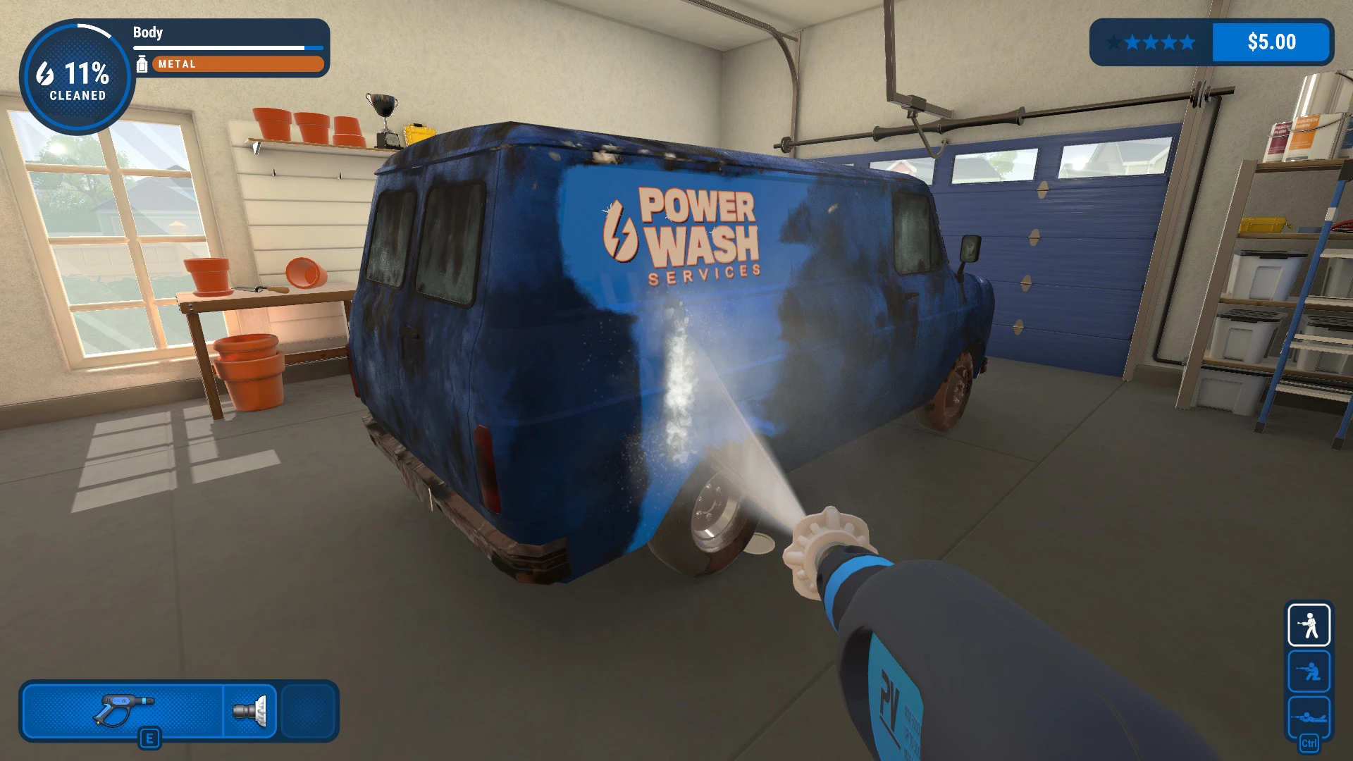次のゲームプレイ画像を含みます: 画像のスクリーンショット PowerWash Simulator