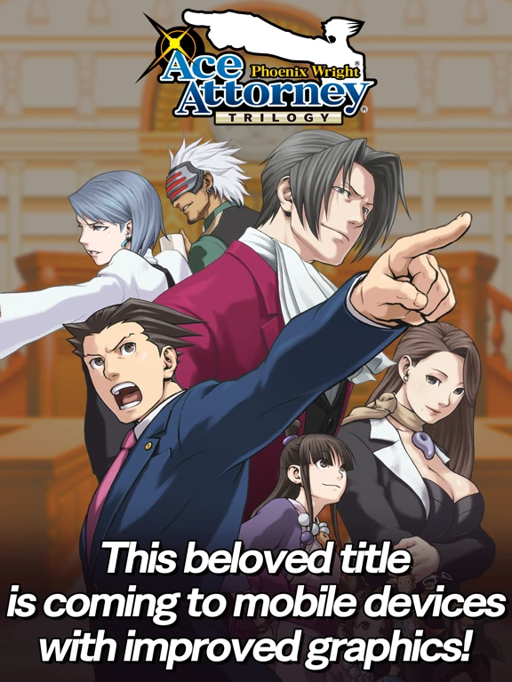 Это содержит изображение игрового процесса игры:Скриншот Phoenix Wright: Ace Attorney Trilogy