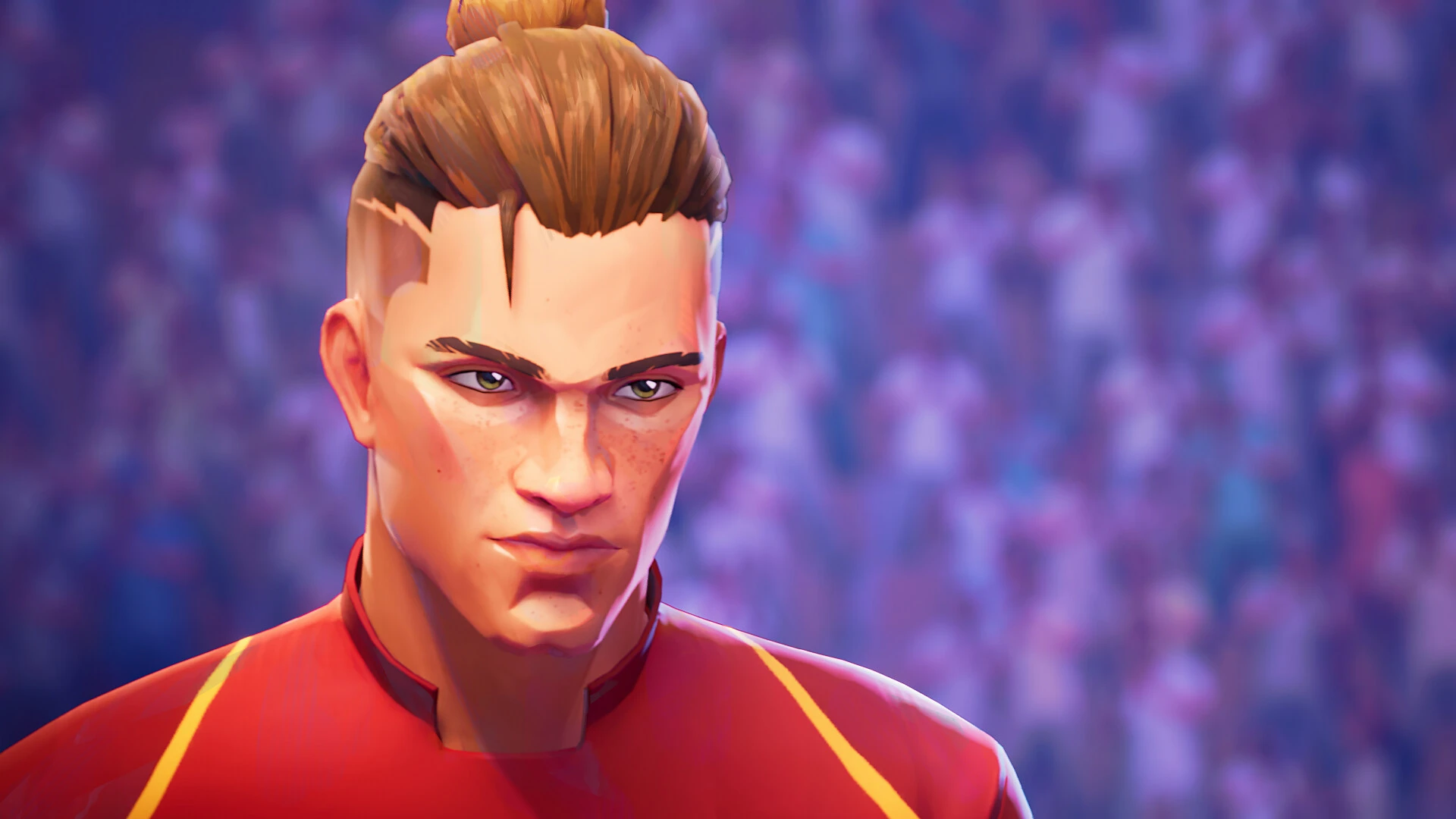 Isso contém uma imagem de jogabilidade do jogo:Captura de tela de Rematch