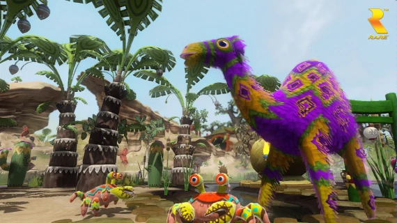 Esto contiene una imagen de juego de: Captura de pantalla de Viva Piñata: Trouble in Paradise