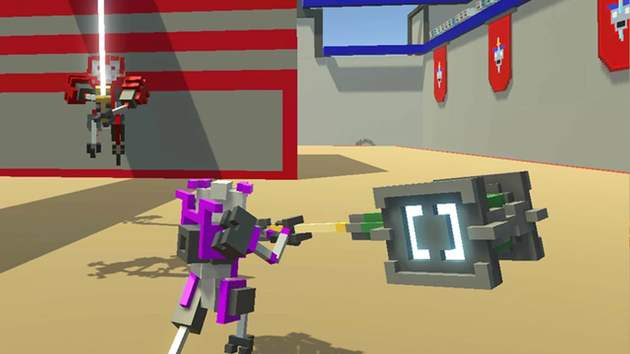Isso contém uma imagem de jogabilidade do jogo:Captura de tela de Clone Drone in the Danger Zone