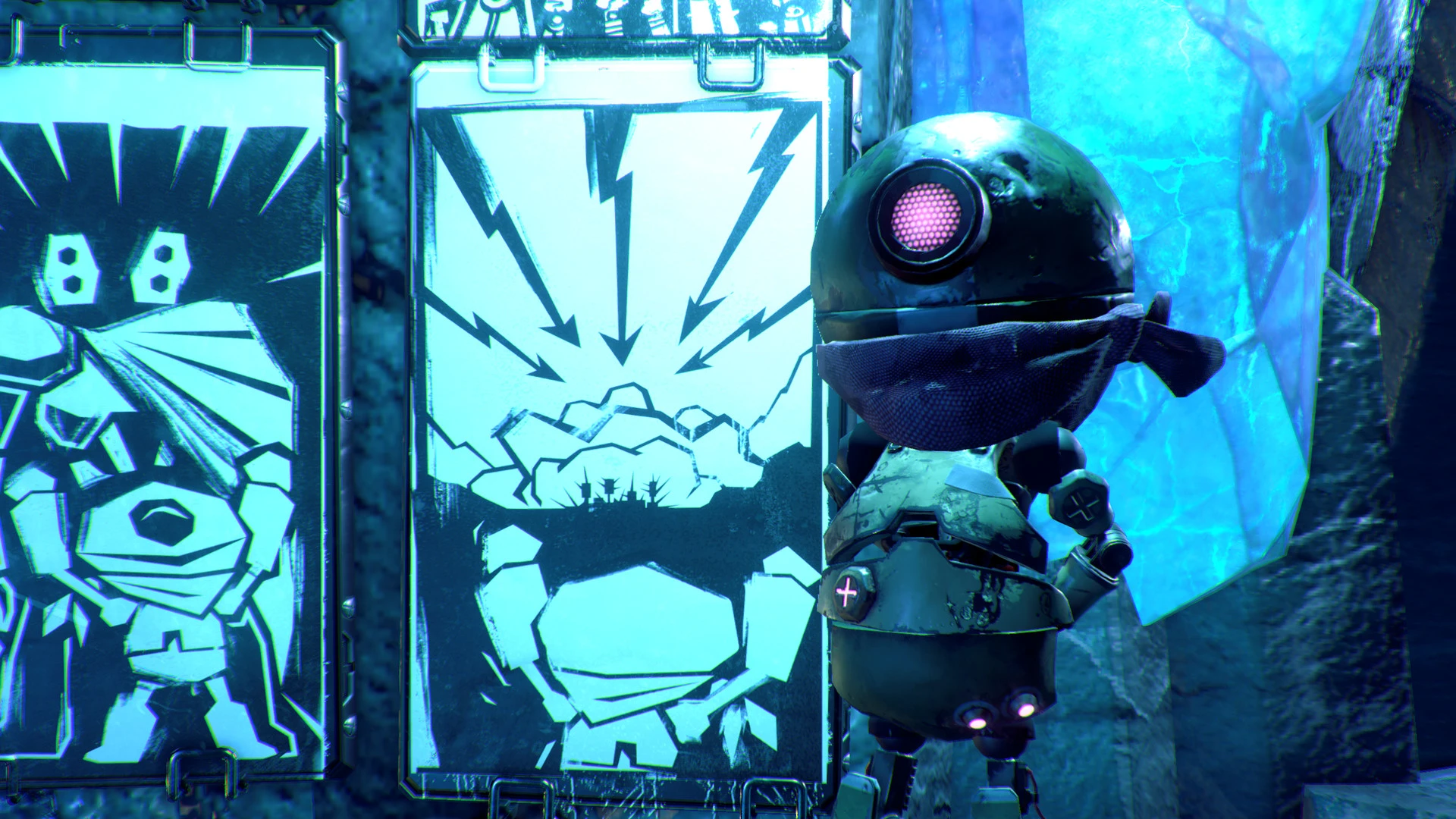 Esto contiene una imagen de juego de: Captura de pantalla de ReCore: Definitive Edition