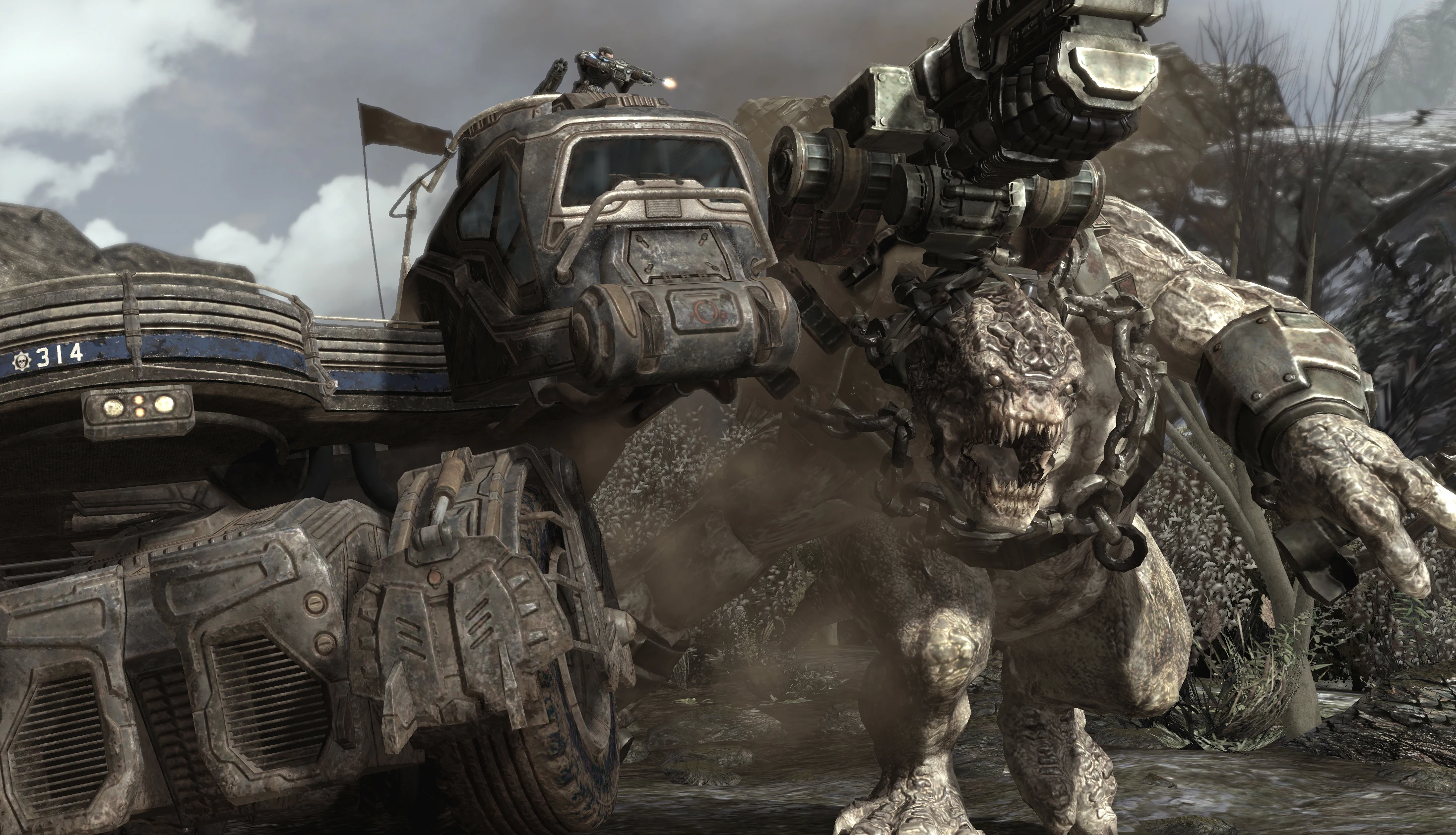 Esto contiene una imagen de juego de: Captura de pantalla de Gears of War 2