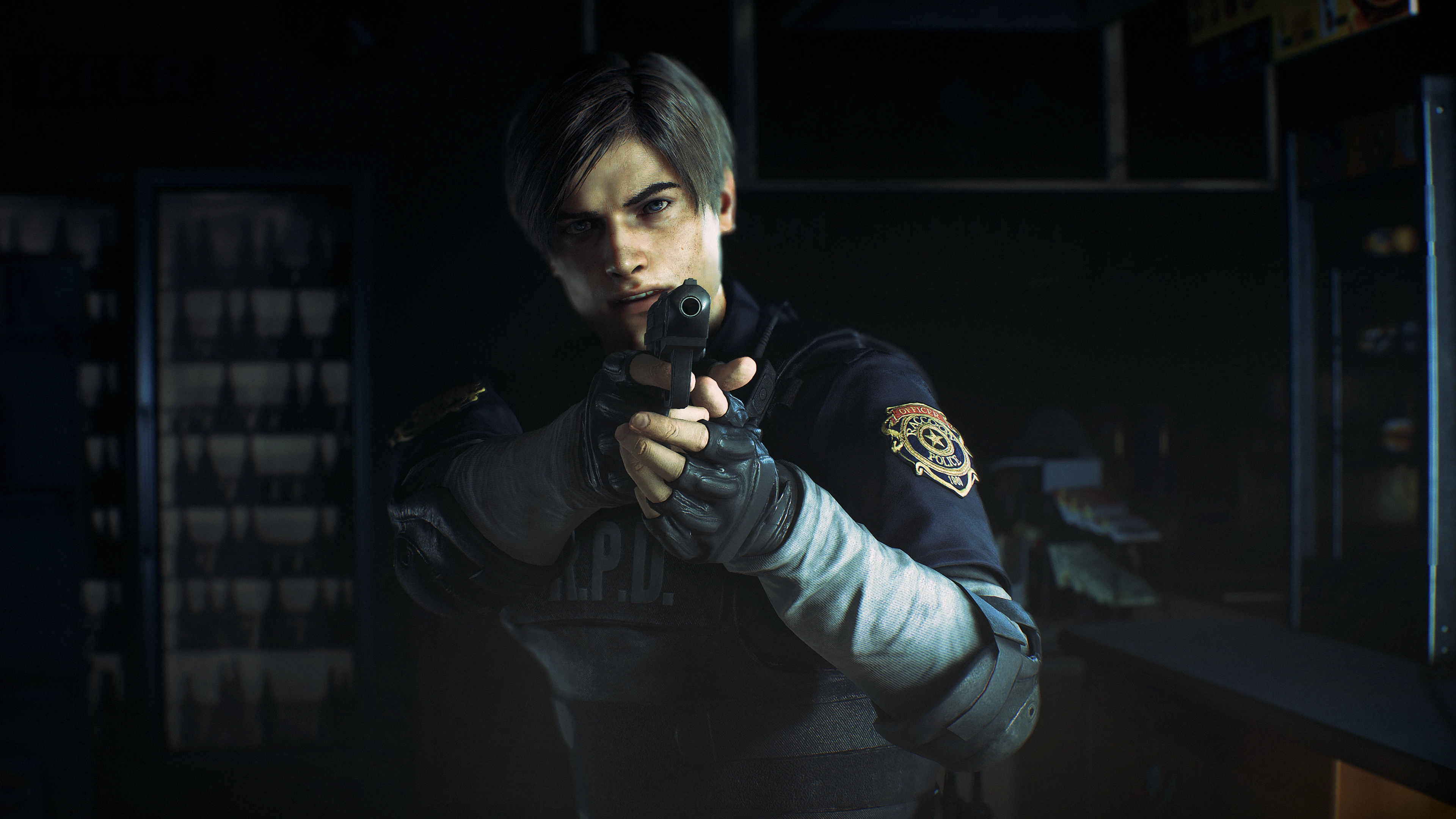 Esto contiene una imagen de juego de: Captura de pantalla de Resident Evil 2