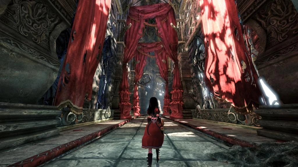 Isso contém uma imagem de jogabilidade do jogo:Captura de tela de Alice: Madness Returns